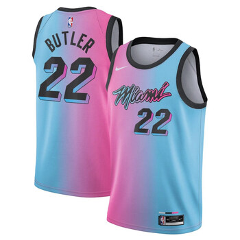 杜西哲nba 热火队 22号巴特勒球衣 14号希罗 3号韦德篮球服城市版