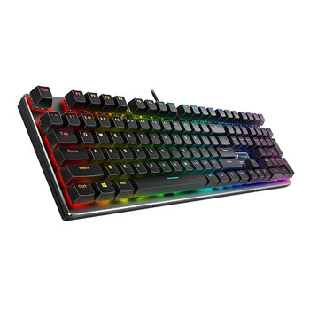 雷柏（Rapoo） V700RGB合金版 机械键盘 有线键盘 游戏键盘 108键RGB背光键盘 可编程键盘 吃鸡键盘 黑轴