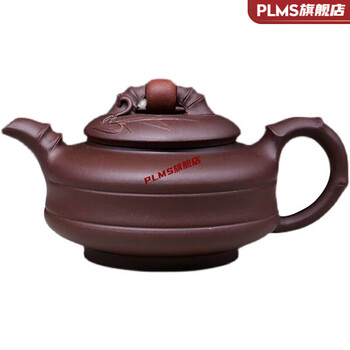 工芸品 『陳鳴遠・宜興紫砂彫・紫砂壷・南瓜壷・清水泥・茶具・茶道品