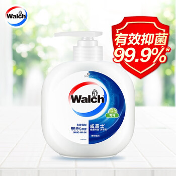 威露士健康抑菌洗手液青柠盈润480ml大瓶 杀菌99.9% 泡沫细腻易冲洗护手