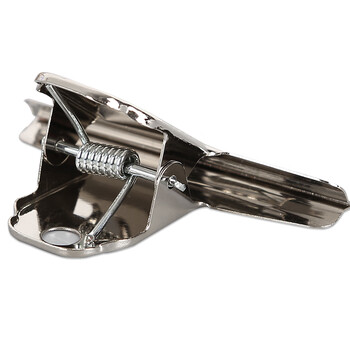 西玛（SIMAA）3只装 76mm山形票据夹 板夹画夹财务票据夹19919