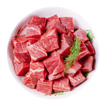 伊赛 巴西原切牛腩块 1kg 草饲牛肉 生鲜 PLUS会员专享