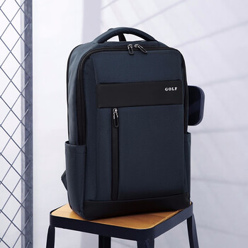 高尔夫（GOLF）电脑包16/17.3英寸笔记本双肩背包加大容量商务男士出差旅行背包