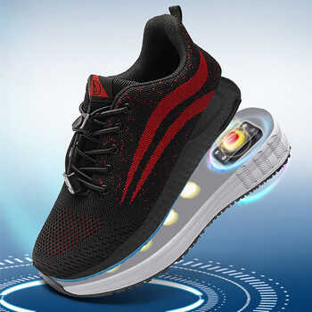 按摩鞋磁震动芯片中老年健步鞋磁疗鞋太赫兹能量鞋男女款休闲运动鞋