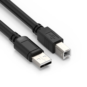 eKL USB打印线5米 USB2.0方口高速打印机线 A公对B公方口hp惠普佳能爱普生连接线UC05