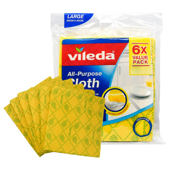 Vileda All Purpose Cloth 6 Pack