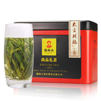 谢裕大绿茶尚品太平猴魁特级50g雨前听装自饮口粮推荐