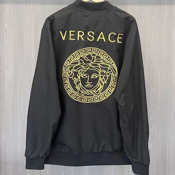 黑白造印花瓦萨琪社会小伙棒球服情侣瓦萨琪外套男女夹