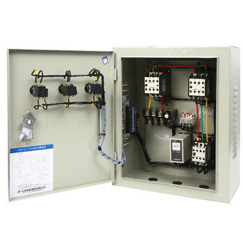 人民电器qx4星三角启动器30kw水泵启动柜星三角降压启动柜13-75kw qx4