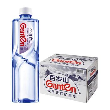 景田 百岁山 天然矿泉水 570ml*24瓶 整箱装 会议办公 家庭健康饮用水 景田 百岁山 天然矿泉水 570ml*24瓶 整箱装 会议办公 家庭健康饮用水
