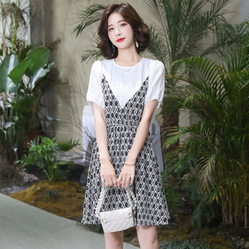 阁礼莎雪纺新款连衣裙夏2022年女装裙子夏天夏装韩版原单法式碎花衣服