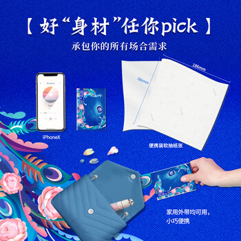 维达(Vinda)超韧餐巾纸 4层20抽*10包 国潮设计 湿水不易破 小方巾 维达(Vinda)超韧餐巾纸 4层20抽*10包 国潮设计 湿水不易破 小方巾