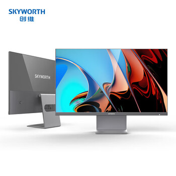 创维（Skyworth）27英寸 办公显示器 2K 75Hz IPS 玻璃背板 HDR400 65W Type-C 智能护眼 电脑显示屏 F27B40Q