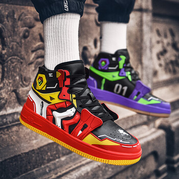 耐克顿莆田纯原初号机联名限量版高帮板鞋男鞋动漫eva机甲运动 eva