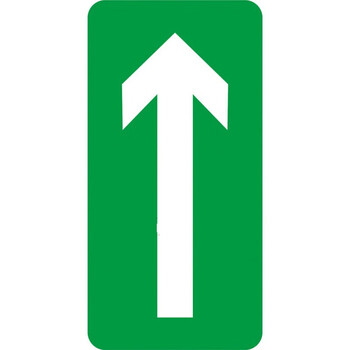 箭头加厚地贴工厂车间厂房地面指示标识方向指引贴方向墙贴耐磨防滑sn