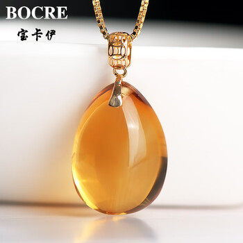 橘黄黄水晶价格报价行情- 京东