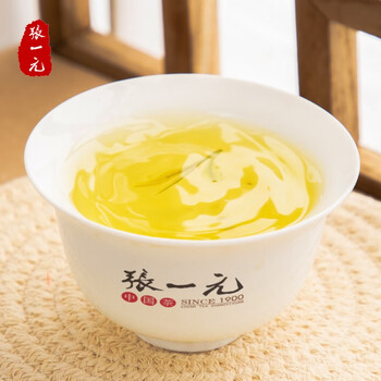 张一元茶叶2025明前绿茶一级浙江龙井罐装100g 张一元茶叶2025明前绿茶一级浙江龙井罐装100g