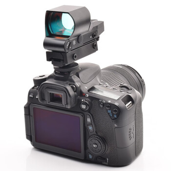 reticle娜迦光学新款单反相机带热靴寻鸟镜红点瞄准镜带瞄点