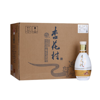 汾酒 杏花村酒 印象 53%vol 清香型白酒 475ml*6瓶