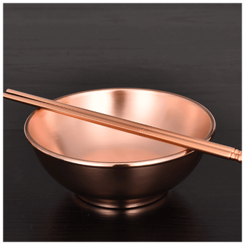 优凡优品 铜碗铜餐具黄紫铜套装铜勺铜杯家用杯子小大筷子水杯 〖标准〗紫铜【碗+筷】 碗直径14cm【图片 价格 品牌 报价】-京东