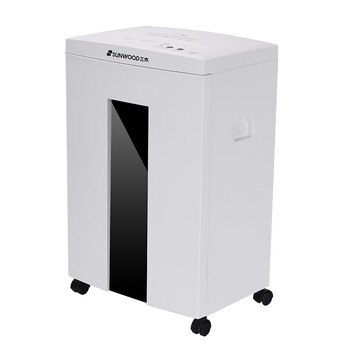 三木(SUNWOOD)5级保密办公商用碎纸机 (单次10张 持续60分钟 21L 可碎纸,光盘,卡,回形针、订书针) S19 三木(SUNWOOD)5级保密办公商用碎纸机 (单次10张 持续60分钟 21L 可碎纸,光盘,卡,回形针、订书针) S19