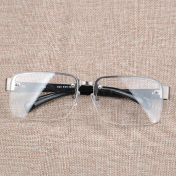 黛玉尊平光镜白色透明 水晶石眼镜男士款 石头镜复古 清凉护目镜