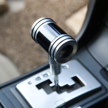 汽车排挡杆头手柄 桃木波棍个性改装挂挡把球 黑色 飞机操作杆档位头