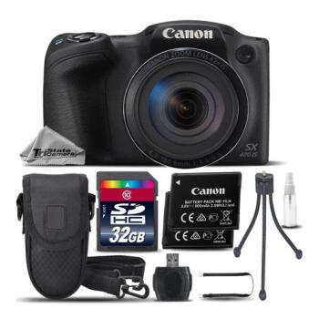 佳能canon PowerShot SX420 IS 数码相机带存储卡读卡器single os【图片