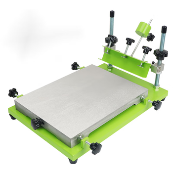 tlxt手动丝网印刷机锡膏手印台跑台人工定位大中小号 加厚贴片款(小号