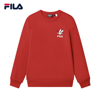 斐乐fila安东尼不二兔卫衣男女情侣款2023春季新款套头衫休闲宽松传奇