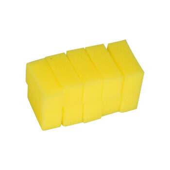 莹恋WINION严选乒乓球无机胶水专用海绵15块附夹子胶皮打底用白+黄色 莹恋WINION严选乒乓球无机胶水专用海绵15块附夹子胶皮打底用白+黄色