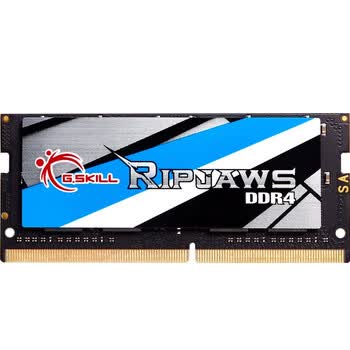 G.SKILL芝奇（G.SKILL）16GB DDR4 3200频率 高性能笔记本内存条 Ripjaws/冰暴蓝