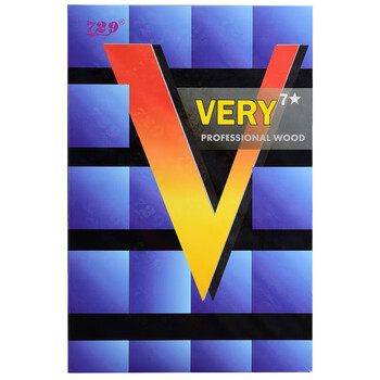 729 乒乓球拍直拍单只短柄 7星七星VERY纯木兵乓球拍 729 乒乓球拍直拍单只短柄 7星七星VERY纯木兵乓球拍