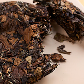 八马茶业 茶叶 福鼎白茶 贡眉 2019年原料 老白茶 茶饼100g