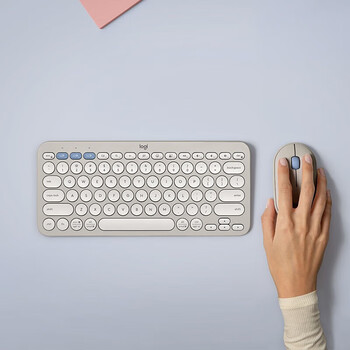 罗技(Logitech)PEBBLE 2 COMBO 企业级无线办公轻音蓝牙键鼠套装 轻薄便携时尚 2.4G+蓝牙 烟云灰【团单优惠】 罗技(Logitech)PEBBLE 2 COMBO 企业级无线办公轻音蓝牙键鼠套装 轻薄便携时尚 2.4G+蓝牙 烟云灰【团单优惠】