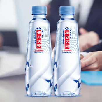 伊利伊刻活泉火山天然矿泉水 330ml*24瓶整箱装天然弱碱【热门商品】