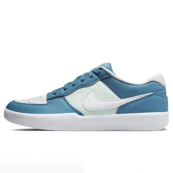 策孟sb force 58蓝白色 男女复古休闲鞋 低帮滑板板鞋 d莆田官方nike