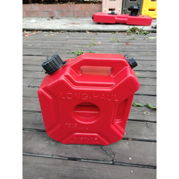 塑料便携式加厚汽油桶3l20升10l30l汽车摩托车备用油箱柴油壶 3l红色