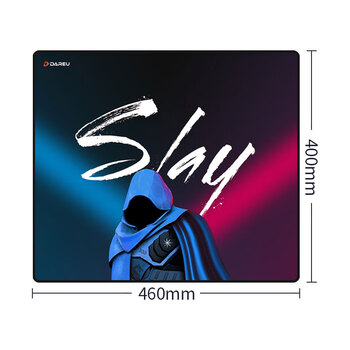 达尔优游戏电竞专用鼠标垫 fps顺滑加厚鼠标垫 抗汗耐磨大号CSGO/打瓦桌垫 乱纹细面460*400*4mm雾客 达尔优游戏电竞专用鼠标垫 fps顺滑加厚鼠标垫 抗汗耐磨大号CSGO/打瓦桌垫 乱纹细面460*400*4mm雾客