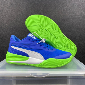 01库兹马中帮实战减震篮球鞋 triple蓝色 39.