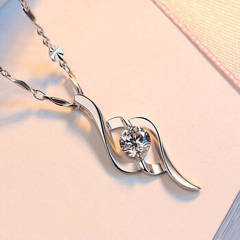 charm knife pt950铂金项链 生日礼物 专柜白金项链 百搭珠宝首饰情人