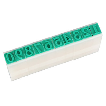 优必利 数字印章S-1 活字印章号码印章0~9数字印章 活字印可拆卸组合套装 621A