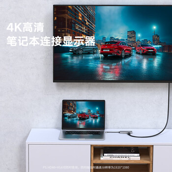 CangHua Type-C扩展坞iPadPro苹果15/16/17电脑MacBook华为笔记本USB-C转HDMI转换器拓展网口转接头分线器