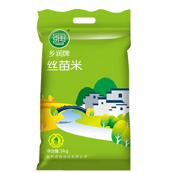 乡润牌丝苗米5kg200袋起订