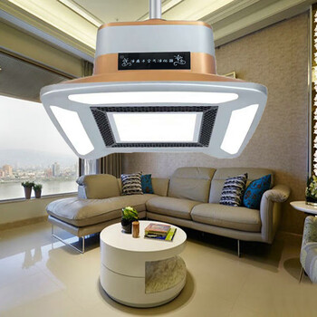 麻将室空气吸烟净化灯棋牌室空气净化器家用除甲醛吸烟灯室内负离子除