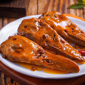 武汉黑鸭鸭头30g卤鸭头麻辣味独立小包鸭头批发2包 30g鸭头10包