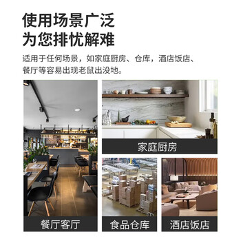 锐本粘鼠毯6张装老鼠一窝端神器老鼠贴超强力粘鼠板大号加厚捕鼠神器