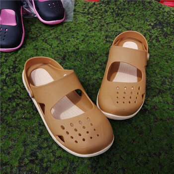 桀珀图越南橡胶凉鞋女款新网红可爱拖鞋包头防滑女孩时尚夏季洞洞鞋