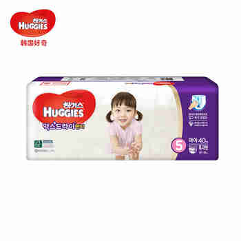 韩国好奇(Huggies) 超干爽成长裤 XL40片 13-18kg 女宝