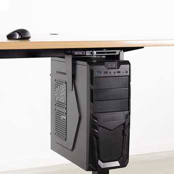 支尔成电脑主机架升降桌电脑机箱悬挂支架 台式电脑主机托架机箱吊挂架 大小可调旋转角度 方便接线 支尔成电脑主机架升降桌电脑机箱悬挂支架 台式电脑主机托架机箱吊挂架 大小可调旋转角度 方便接线